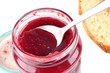 Cuiller de confiture de framboise Cuiller de confiture de framboise
