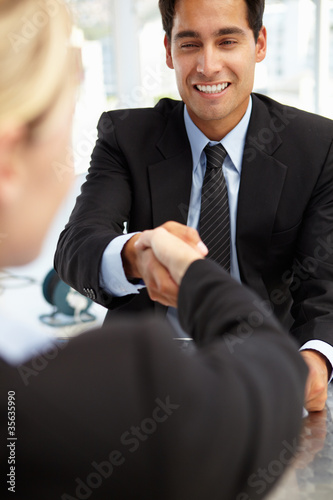 Photo: Job interview Job interview