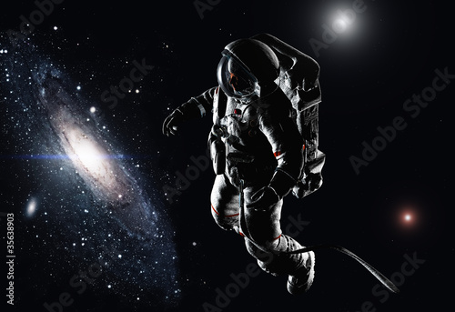 Illustration: The astronaut The astronaut