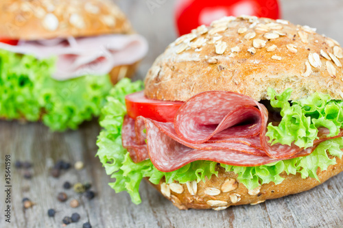 Foto: belegte Brötchen belegte Brötchen