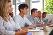 Studenten im Seminar
