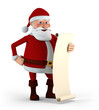 Santa with his List