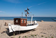 Fischerboot KOS 4 am Strand von Koserow