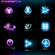 set of abstract brands / icons