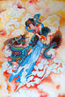 tradition Chinese painting on wall