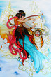 tradition Chinese painting on wall