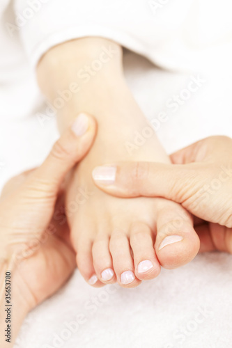 Photo: Foot massage Foot massage