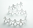 paper people cutout connection community paper people cutout connection community