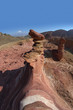 The sandstone in mountains of Eilat, Israel