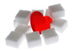 Zucker und Herz