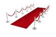 roter Teppich quer