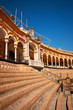 The bull arena of Seville, Spain