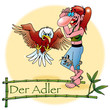 Hatha Yoga Asanas: Der Adler Hatha Yoga Asanas: Der Adler