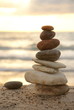 Steinturm am Meer