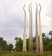 Sculpture at the University of Tampa in DDR