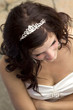 Top view of a bride Top view of a bride