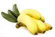 Banane con foglia Banane con foglia
