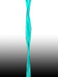 Foto: Wasserstrahl cyan mit Verlauf Wasserstrahl cyan mit Verlauf
