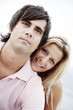 couple smiling at camera