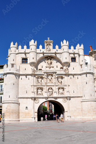 Foto: Burgos porte Sainte Marie Burgos porte Sainte Marie