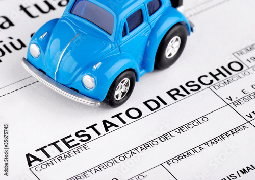 Photo: attestato di rischio attestato di rischio