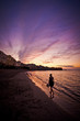 Sunset in Trapani bay