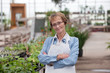 Senior Greenhouse Owner Senior Greenhouse Owner