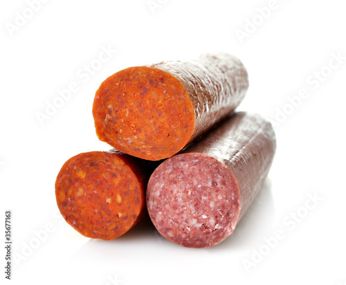Photo: Pepperoni And Hard Salami Pepperoni And Hard Salami