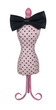 Dress Form with Bow Tie