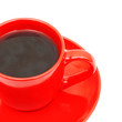 cup of black coffee white background cup of black coffee white background