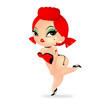 Sexy pin up girl