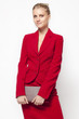 lady in red