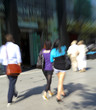 Young girls in the City