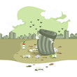 garbage pit