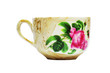 A cup with a beautiful flower