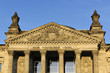 Reichstag pediment in Berlin Reichstag pediment in Berlin