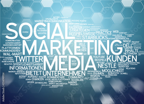 Illustration: SMM Social Media Marketing SMM Social Media Marketing