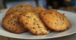 Assiette de cookies