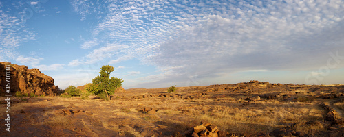 Photo: Cliff of Bandiagara in Dogon Land Cliff of Bandiagara in Dogon Land