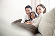 Happy Asian Family