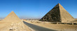 Pyramids of giza in Cairo