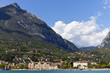 Foto: Lake Garda harbour of Toscolano-Maderno Lake Garda harbour of Toscolano-Maderno