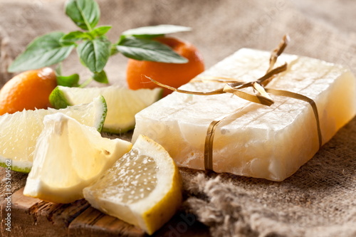 Photo: Lemon soap Lemon soap