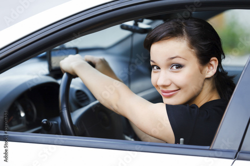 Foto: Pretty female driver Pretty female driver