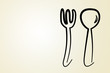fork and spoon