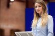 Woman doing a presentation