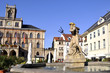 Weimar Rathaus Markt mit Neptunbrunnen Weimar Rathaus Markt mit Neptunbrunnen