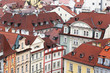 Prague roofs