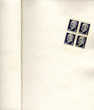 Seite mit Ulbricht Briefmarken