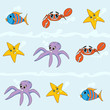 Sea ocean background pattern